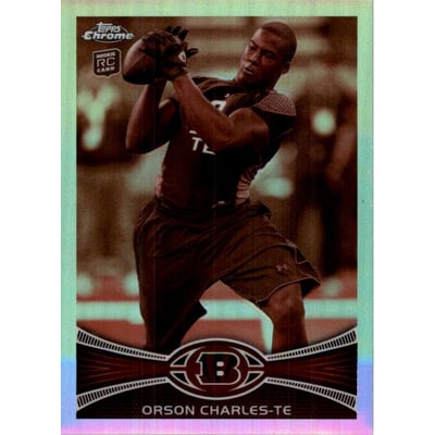 2012 Topps Chrome Sepia Refractors #89 Orson Charles