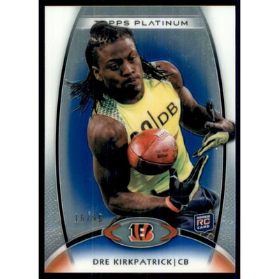 2012 Topps Platinum Blue Refractors #139 Dre Kirkpatrick