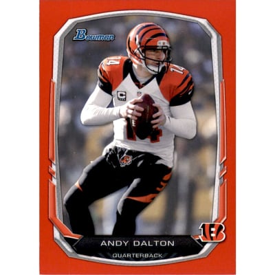 2013 Bowman Red #72 Andy Dalton