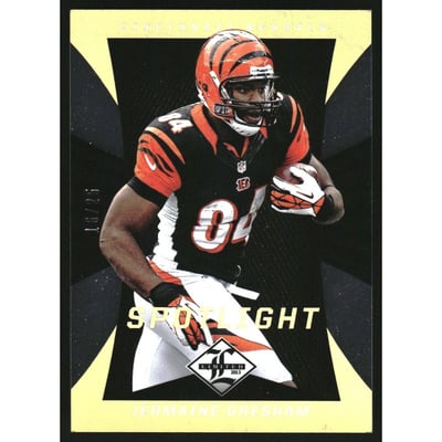2013 Limited Gold Spotlight #21 Jermaine Gresham