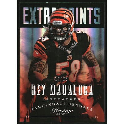 2013 Prestige Extra Points Green #44 Rey Maualuga