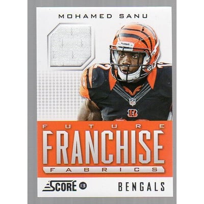2013 Score Future Franchise Fabrics #FRMS Mohamed Sanu