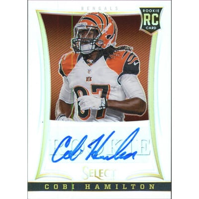 2013 Select Rookie Autographs Prizm #257 Cobi Hamilton/199