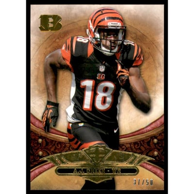 2013 Topps Triple Threads Ruby #25 A.J. Green