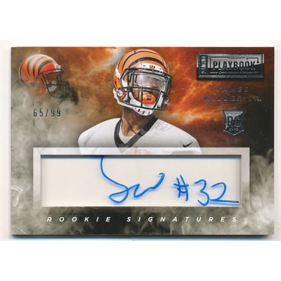 2014 Panini Playbook #134 James Wilder Jr. AU/99 RC