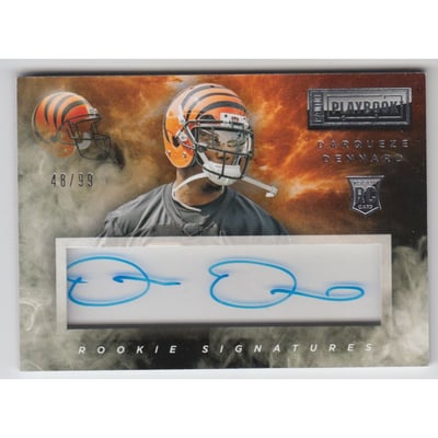 2014 Panini Playbook #89 Darqueze Dennard AU/99 RC