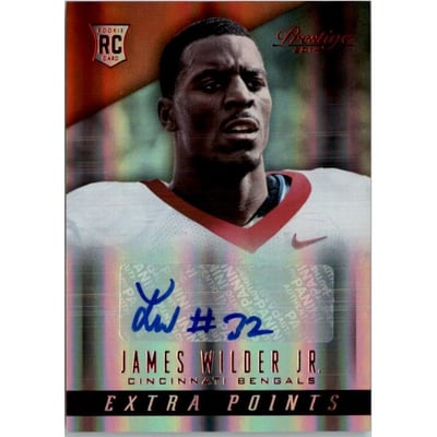 2014 Prestige Extra Points Red Autographs #245 James Wilder Jr.