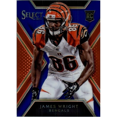 2014 Select Prizm Blue #180 James Wright