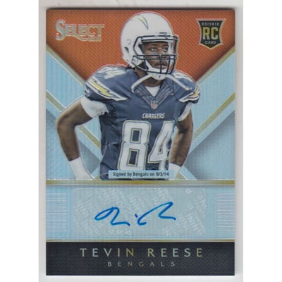 2014 Select Rookie Autographs Prizm #RATR Tevin Reese/99
