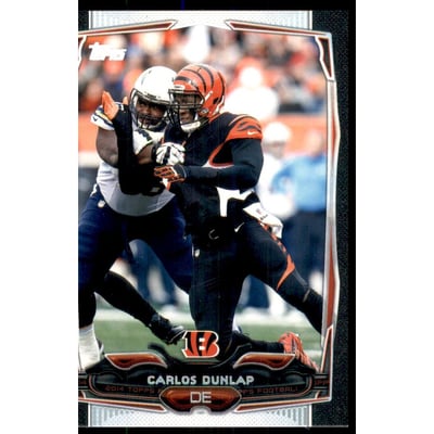 2014 Topps Black #297 Carlos Dunlap