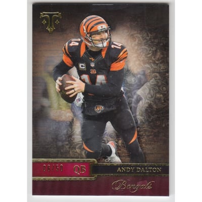2014 Topps Triple Threads Ruby #42 Andy Dalton