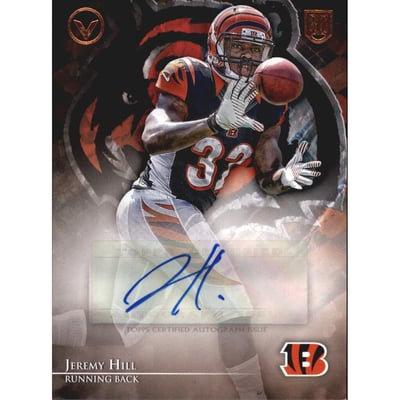 2014 Topps Valor Autographs #VAJH Jeremy Hill