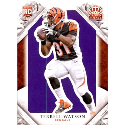 2015 Crown Royale Purple #126 Terrell Watson
