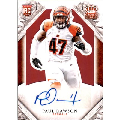2015 Crown Royale Retail Red #163 Paul Dawson AU/99