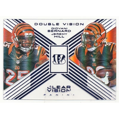 2015 Panini Clear Vision Double Vision Red #DV8 Devin Hester/Julio Jones