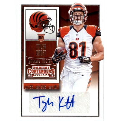 2015 Panini Contenders #131A Tyler Kroft AU RC