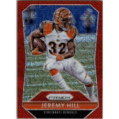 2015 Panini Prizm Prizms Red Power #45 Jeremy Hill