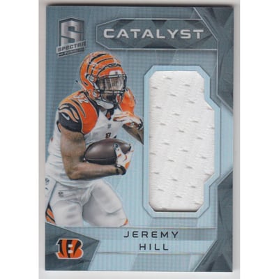 2015 Panini Spectra Catalyst Jerseys #CAJH Jeremy Hill/199