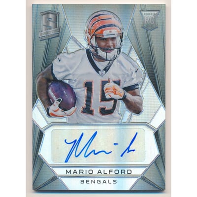 2015 Panini Spectra #225 Mario Alford AU