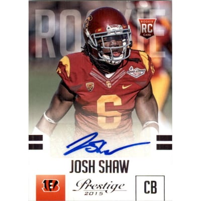 2015 Prestige Rookie Autographs #253 Josh Shaw
