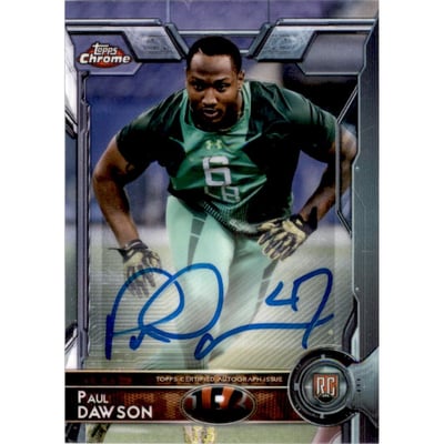 2015 Topps Chrome Rookie Autographs #175 Paul Dawson