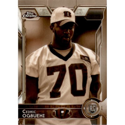 2015 Topps Chrome Sepia Refractors #134 Cedric Ogbuehi