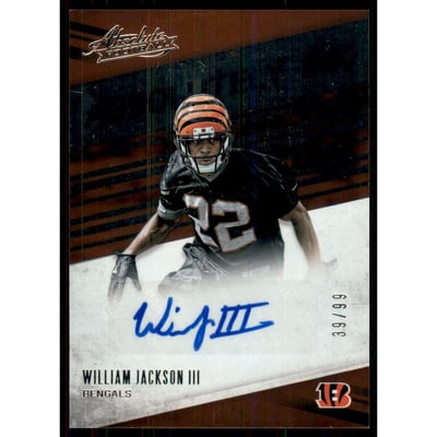 2016 Absolute Absolutely Ink #28 William Jackson III/99