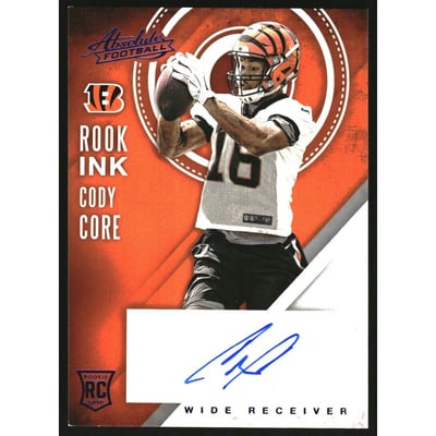 2016 Absolute Rook Ink Blue #34 Cody Core