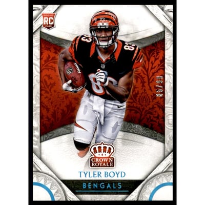 2016 Crown Royale Holo Light Blue #81 Tyler Boyd