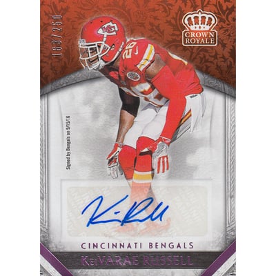 2016 Crown Royale Rookie Autographs Pink #51 Kei'Varae Russell/250