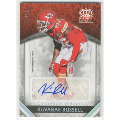 2016 Crown Royale Rookie Autographs Platinum #51 Kei'Varae Russell/50