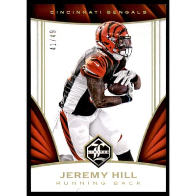 2016 Limited Gold Spotlight #40 Jeremy Hill