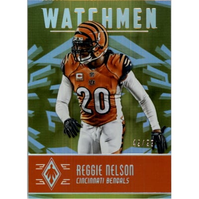 2016 Panini Phoenix Watchmen Yellow #WMRN Reggie Nelson