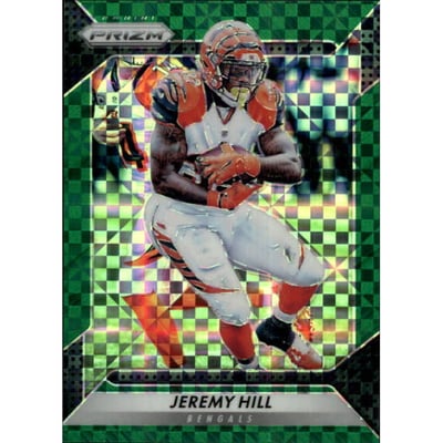 2016 Panini Prizm Prizms Green Power #78 Jeremy Hill