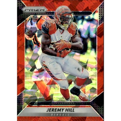 2016 Panini Prizm Prizms Red Crystals #78 Jeremy Hill
