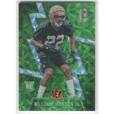 2016 Panini Spectra Neon Green #131 William Jackson III