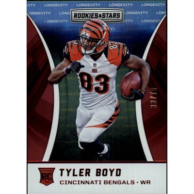 2016 Rookies and Stars Longevity #153 Tyler Boyd 1S