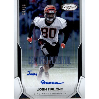 2017 Certified Potential Signatures #22 Josh Malone