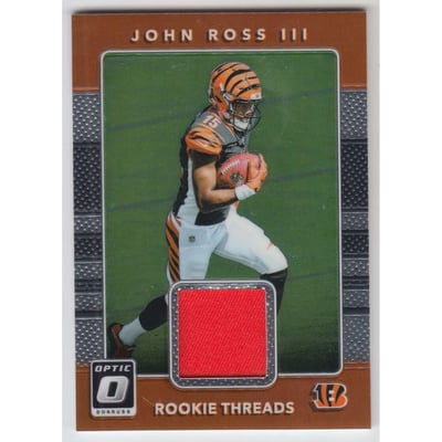 2017 Donruss Optic Rookie Threads #6 John Ross III