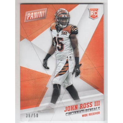2017 Panini Black Friday Decoy #75 John Ross III