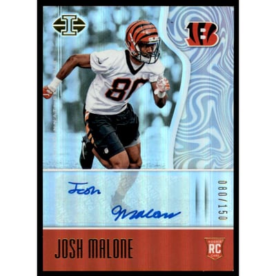 2017 Panini Illusions #188 Josh Malone AU/150 RC