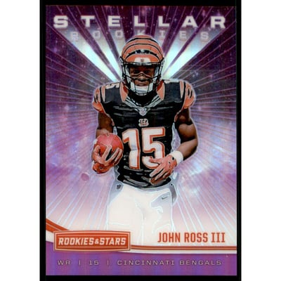 2017 Rookies and Stars Stellar Rookies Purple #10 John Ross III