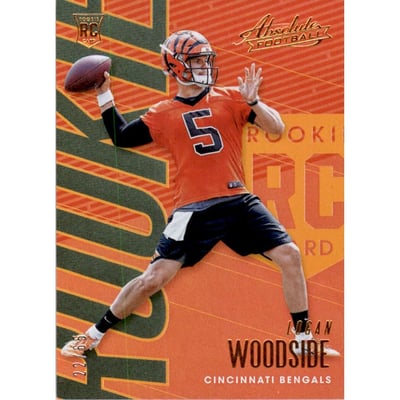 2018 Absolute Spectrum Orange #113 Logan Woodside