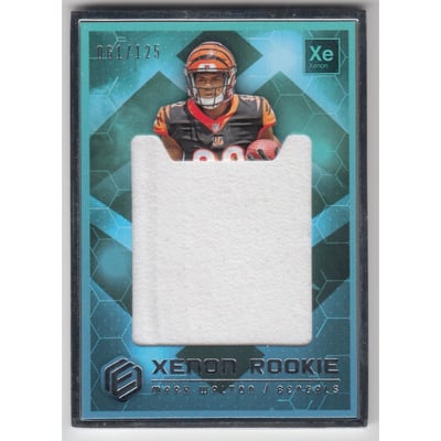 2018 Panini Elements Xenon Rookie Jumbo Materials #32 Mark Walton/125