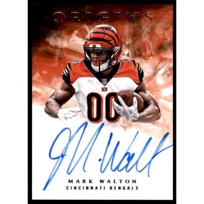 2018 Panini Origins Rookie Signatures #36 Mark Walton