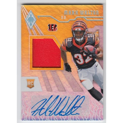 2018 Panini Phoenix Rookie Jersey Autographs Orange #29 Mark Walton/149