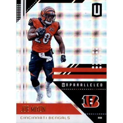 2018 Panini Unparalleled Superplaid #40 Joe Mixon