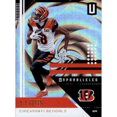 2018 Panini Unparalleled Whirl #39 A.J. Green