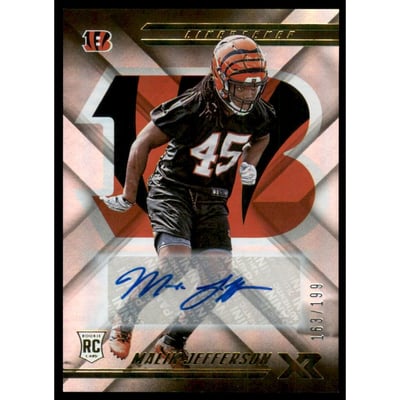 2018 Panini XR Autographs #135 Malik Jefferson/199