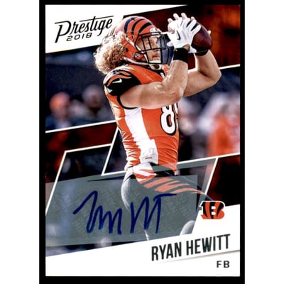 2018 Prestige Veteran Signatures #103 Ryan Hewitt